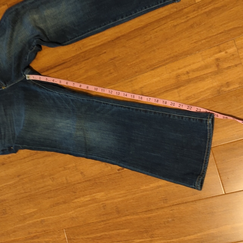 Two by Vince Camuto Straight Leg Jeans Crop? Size 10 *Please Read - Picture 5 of 10